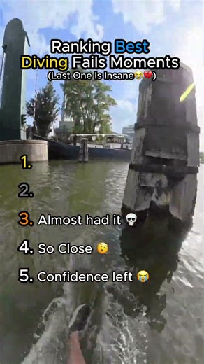 Ranking Best Diving Fails Moments
