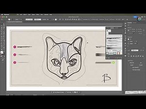 Using Brushes in Illustrator 2025 | Create Artistic Strokes & Custom Brush Effects