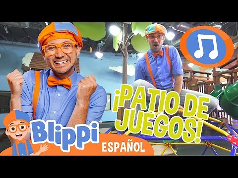 The Playground Song - Have Fun! 🎵 Blippi Español - Learn Spanish with Blippi