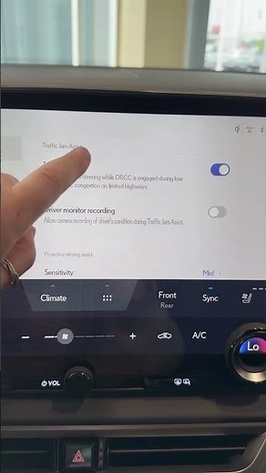 Turning off the driver attentiveness monitor on a Lexus RX￼