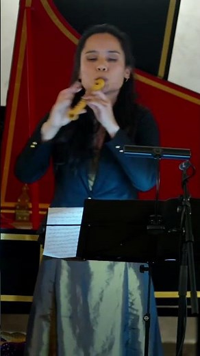 Vivaldi Recorder Concerto RV443 in G-Major (Excerpt from Allegro Molto)