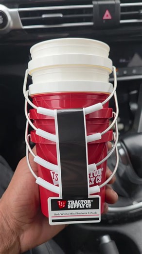 Tractor Supply $5 Mini Buckets for Collectors