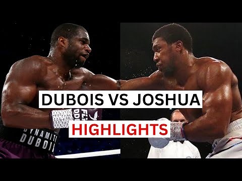 Anthony Joshua vs Daniel Dubois Highlights & Knockouts