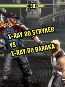 X-Ray do Stryker vs Baraka em Mortal Kombat 9