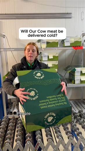 Will my Our Cow box arrive cold? ❄️ ⁠Absolutely! 🙌⁠ ⁠ Every order is packed with an ice brick & delivered by refrigerated courier, so it stays fresh & chilled for up to 8 hours at your door 🥩🚚⁠ ⁠ It’s all part of making sure your family gets the best quality, grass-fed Aussie meat, straight from our farmers to your table 🐮🇦🇺⁠ ⁠ So, what are you waiting for? Place your Our Cow order today with the link in our bio! | Our Cow