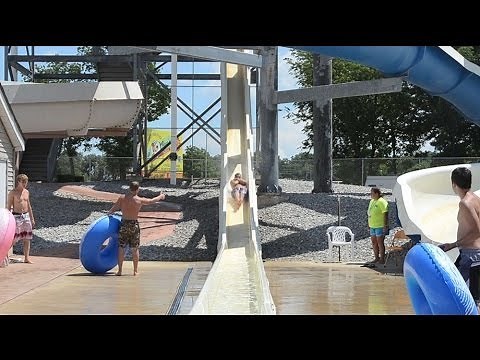 Water Fun at Yogi Bear's Jellystone Park Camp-Resorts; Camping & Cabins