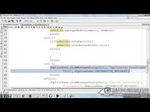 35 - Árboles Binarios de Búsqueda, Recorrido InOrden (EDDJava)
