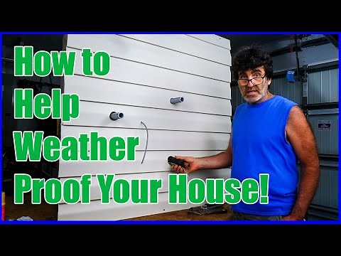 How I Seal Up Gaps, Cracks or Holes in Siding Helps Keep Critters & Weather Out!