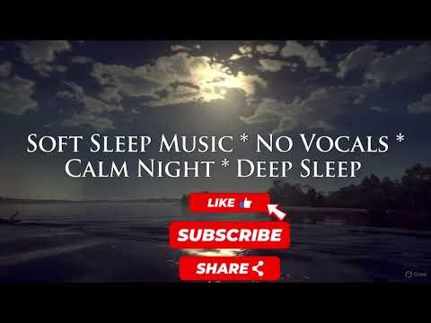 Gentle Sleep. MusicCalm Night Piano.Peaceful Senior Sleep