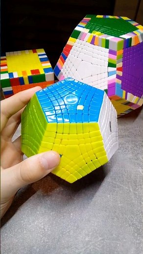 How to solve a 12-sided Rubik's Cube #cubing #shorts