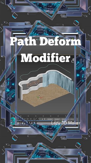 How to use Path Deform in 3ds Max. 3DS Max Autodesk and Corona Renderer Tutorial. 3D Modeling Tutorial tips and tricks. Contact me if you want to learn how to make Realistic 3d Scene. 🧑‍🎓Learn: -Interior and exterior design. -3D Modeling and texturing. -Architecture and building modeling. -3ds Max Tips and Tricks -How to speed up your Workflow 👍Follow me to get more Contents 😁 📱 TikTok: lazy.3d.maker 📸 Instagram: lazy.3d.maker 📺 Youtube: Lazy3DMaker ✈️ Telegram: Lazy3DMaker #3dsMax #Coron