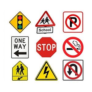 [Hot Item] Customizable Outdoor Traffic Pylon Signs for Effective Wayfinding