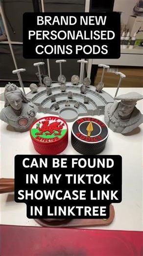 PERSONALISED COIN PODS