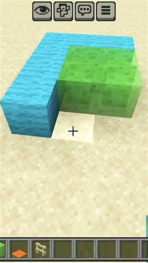 How to make easy trampoline #minecraft