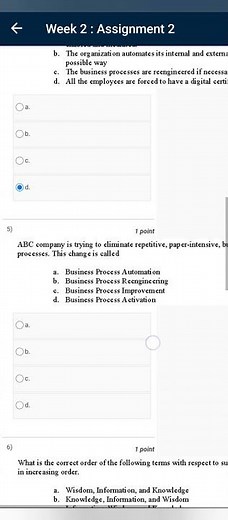 Nptel E-Business Assignment -2 solutions 2024