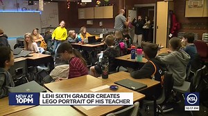 26K views · 603 reactions | A 6th grader in Lehi loves Legos and his teacher. So for Teacher Appreciation Week, he created a lego mosaic of Mr. Seastrand It took him four months and nearly all his legos. The result is impressive! Alpine School District #alpineschools | Deanie Wimmer KSL | Facebook