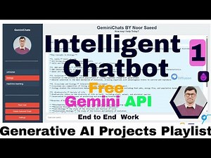 Building a Chatbot with Google Gemini API | Create an Intelligent Chatbot Using Google Gemini API