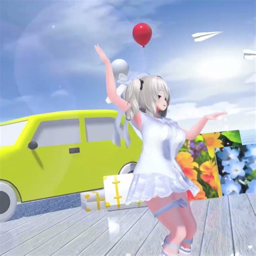 [short]💃MMD💘Sweetheart💗Milltina ミルティナ Marine Mirage【4K UHD】YH MMD WORLD Vol․1