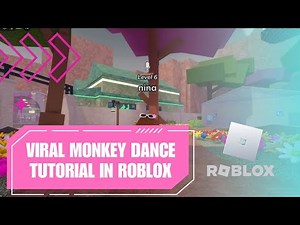 Viral Monkey Dance Tutorial in Roblox – Pop Muzik Edition! 💃🐵💥