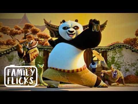Po's Funniest Training Scenes | Kung Fu Panda Movies | Family Flicks