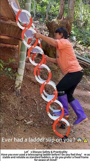 Using a Portable Telescoping Ladder – Handy or Risky?
