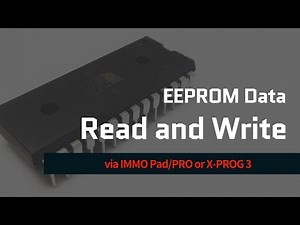 EEPROM Read and Write by Launch IMMO Pad/Pro or X-PROG 3