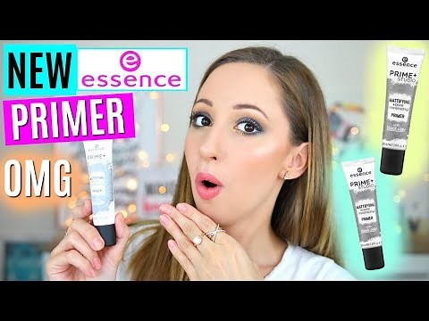 Essence Prime + Studio Mattifying Primer With Black Clay - Wear Test And Review