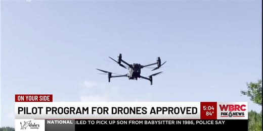 Pilot program for drones approved in Birmingham