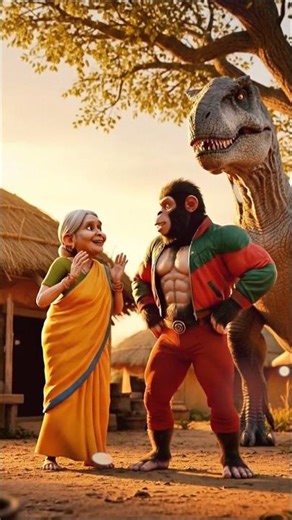 😡🐵Angry Monkey attacks Anaconda 🐍🤯 #ai #shorts #youtubeshorts