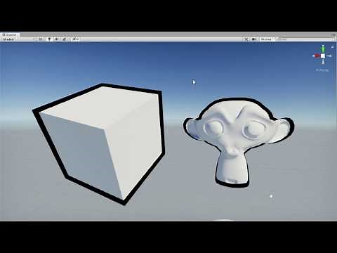 Outline Shader using Shader graph (2.5 techniques)