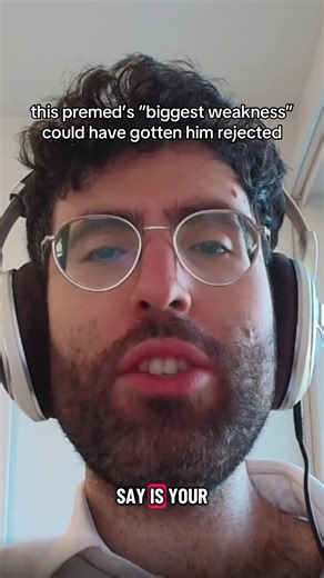 as of today he has a 100% post-interview acceptance rate with multiple acceptances, but his cycle could have gone differently had he used this response your medical school interviewer will create a picture of you in their mind using a single 30 minute conversation, and it’s incredibly easy for this picture to end up distorted if you’re not careful #premed #premedadvice #premedtips