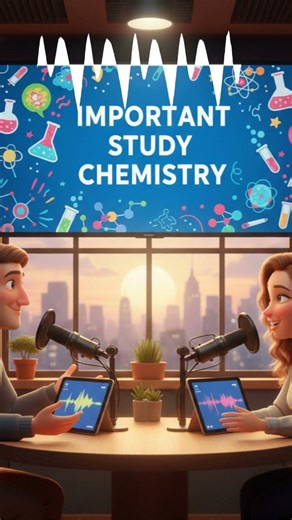 Important Study Chemistry. #podcast #conversation #english #chemistry #speakenglish #university