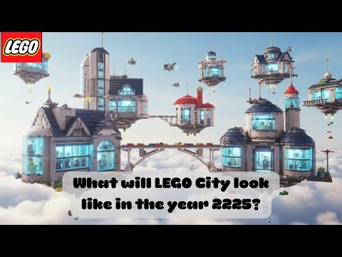 What will LEGO City look like in the year 2225?