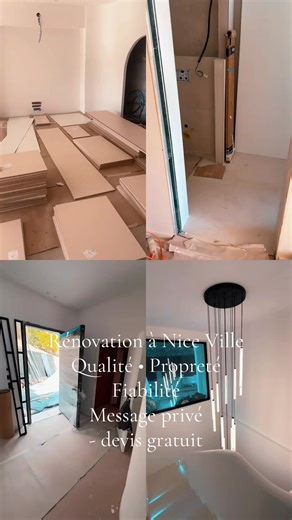Rénovation à Nice Ville Qualité • Propreté Fiabilité Message privé - devis gratuit#Renovation #niceville