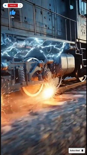 working of train engine.