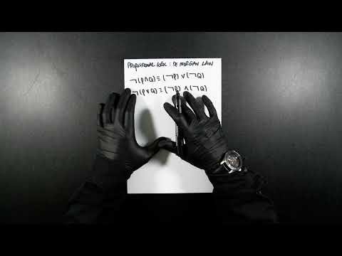 Propositional Logic: De Morgan's Law