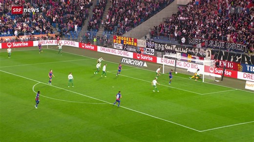 Super League: FC Basel besiegt FC St. Gallen