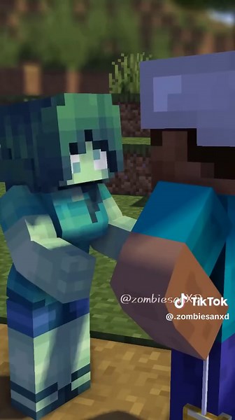Slime Girl's Repayment - Hypnotized Zombie Girl - Training with Zombie Girl - Minecraft Animation #minecraft #animation #foryou #fyp