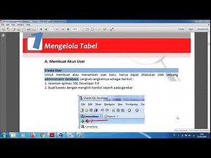 Cara Membuat Akun Baru di Oracle SQL Developer