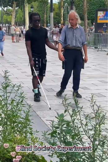 Blind society experiment #experiment #usaus #fyp #respect