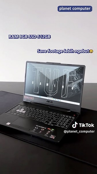 Ngedit Video Berat Gampang dengan ASUS TUF A15