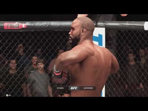 Rashad Evans Knockouts Rampage Jackson Classic Fight