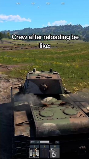 the first one is drunk 😭 #warthunder #crew #tank #fyp #viral