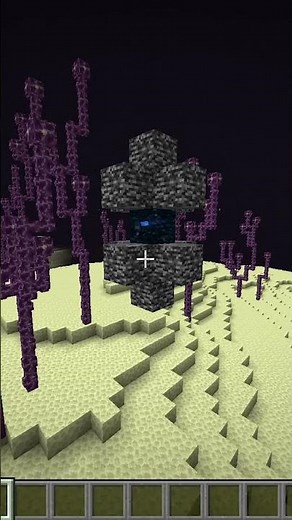 Cara Pulang Dari End City Tanpa Mengalahkan Ender Dragon #Shorts