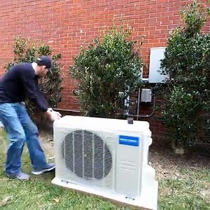 14K views · 105 reactions | Installing a Mini-Split in Garage Shop! See how we put this mini-split unit in our shop, no special tools needed! | Fix This Build That | Facebook