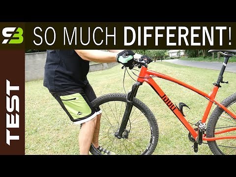 Huge Stiffness Difference: Fox 32 Performance, RockShox Reba, RS-1, Lefty XLR.