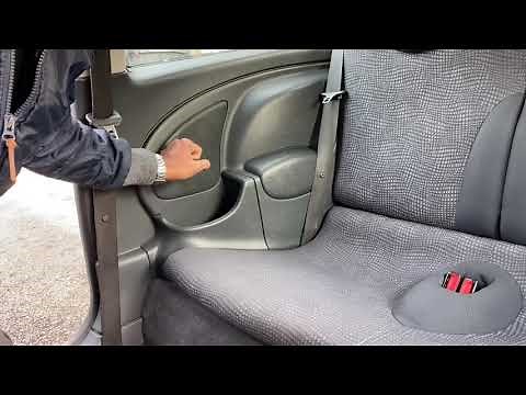 2004 Mini Cooper rear speaker removal.