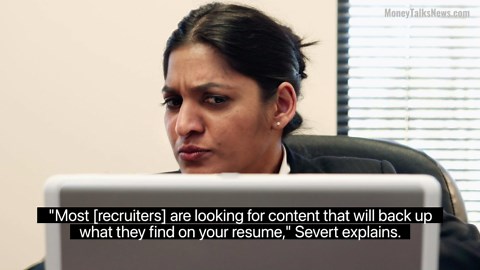Check your online presence before job seeking