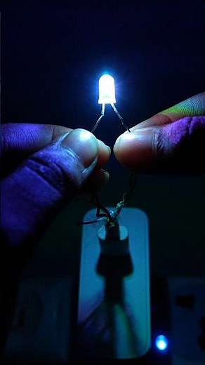 How to make mobile charger controlled pwm smart led light | flash charger led blink