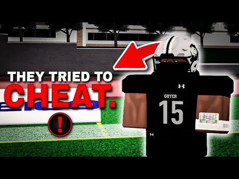 They CHEATED... and it came down to the wire. | Roblox High School Football